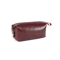 Косметичка Croco-К-720 натуральная кожа (1 отдел), бордо игуана (78) 265360