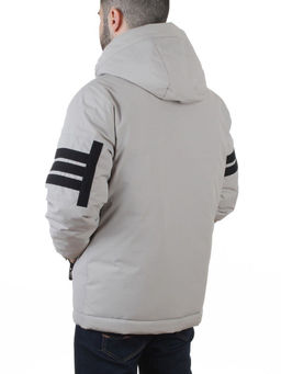 D6821 LT. GRAY Куртка мужская зимняя (200 гр. холлофайбер)