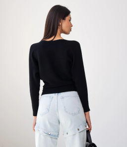 Джемпер #КТ8378 (1), чёрный