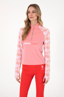 Kad_n Pembe Sweatshirt Sepette S_rpriz _ndirim - U.s. polo assn фото 3