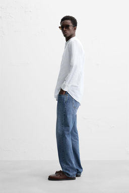 COTTON - LINEN SHIRT - Zara фото 4