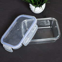 Контейнер прямоугольный 590 мл, стекло / T302 /уп 36/ - Галеонтрейд фото 2