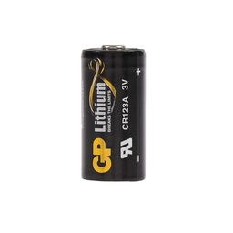 Батарейка литиевая GP, CR123A (DL123A)-1BL, для фото, 3В, блистер, 1 шт.