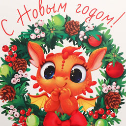 Коробка складная Дракоша, 15 7 22 см - Дарите счастье фото 5