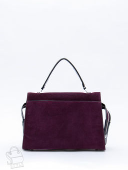 Сумка женская кожаная 9675MSS purple Velina Fabbiano-Safenta в Новосибирске