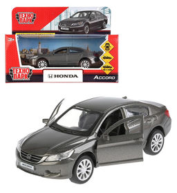 Технопарк. Модель "Honda Accord" 12 см, металл, двери, багаж, инерц, серый, кор. арт.ACCORD-GY