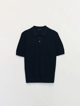 Джемпер поло из текстурного хлопка / Zarina