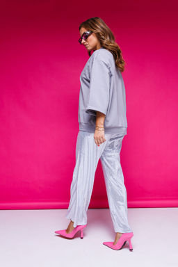 Джемпер AURA 2126-176 серый  фото 3