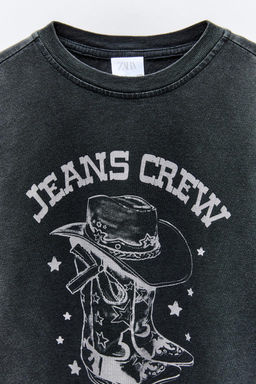 COWBOY BOOTS T-SHIRT - Zara фото 4