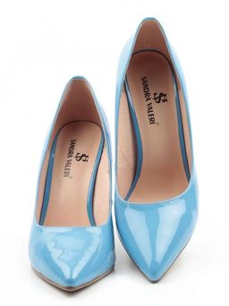 06-P1-2077 BLUE Туфли женские (натуральная кожа) - Фабричный китай фото 14