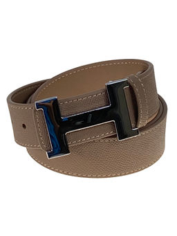 Ремень женский из натуральной кожи, цвет песочный