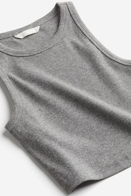 Camiseta cropped sin mangas - H&m фото 5