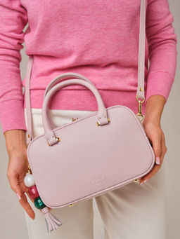 Кожаная сумка Hawaii DBR 31216 розовый дым фото 7