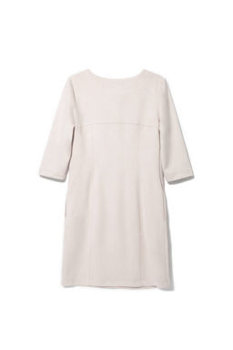 CONTE Стильное платье из искусственной замши с карманами 838 beige beige