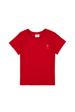 Erkek _ocuk K_rm_z_ Basic Ti__rt Sepette S_rpriz _ndirim