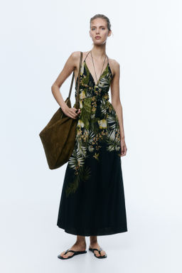 Vestido halter con vuelo - H&m фото 2