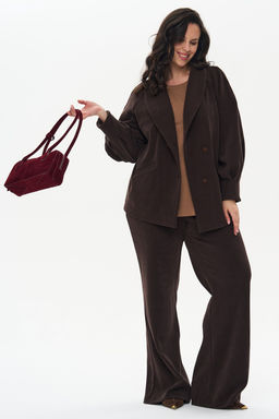 Лонгслив Брау коричневый - Intikoma фото 4