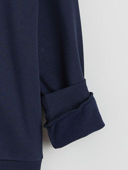 ??lemeli Kad?n Kal?n Sweatshirt Tunik