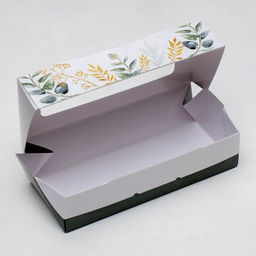 Цена за 5 шт. Кондитерская упаковка, коробка с ламинацией «Nature», 17×7×4 см