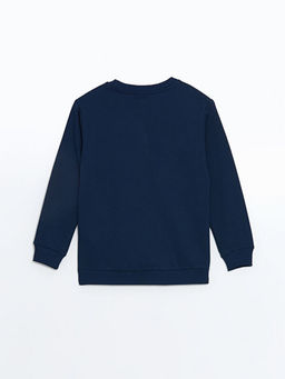 Bisiklet Yaka Erkek ?ocuk Sweatshirt