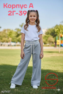 Штаны для девочки на резинке