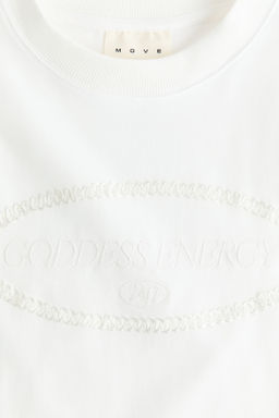 Camiseta de deporte estampada Oversized Fit - H&m фото 7
