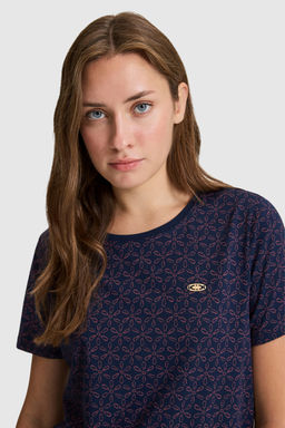 Kad_n Lacivert Bisiklet Yaka Ti__rt - U.s. polo assn фото 2