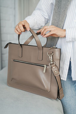 Сумка unisex Ц-580.8 темный капучино - Protege фото 2