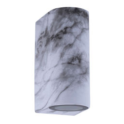 UUL-P52A 2х6W/GU10 IP65 MARBLE Светильник уличный, под две лампы GU10. Архитектурный накладной. Цвет корпуса мрамор. TM Uniel
