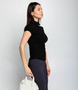 Футболка #КТ6845 (1), чёрный - Dommod фото 2