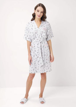 LX15-1171 Халат женский (ЧЗ)