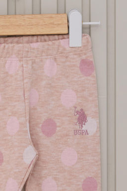 K_z Bebek Krem 3l_ Pijama Tak_m_ Sepette S_rpriz _ndirim - U.s. polo assn фото 7