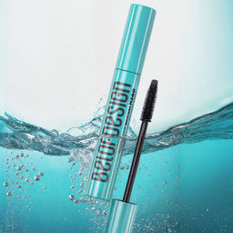 Тушь для ресниц водостойкая H2GO