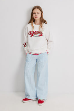 Джемпер детский для девочек Maira белый - Acoola фото 5