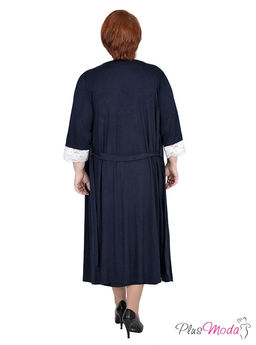 Халат-пеньюар Модель №208 размеры 44-80 - Plusmoda фото 5