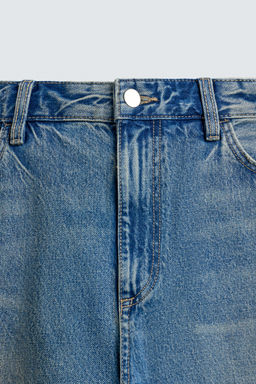 JEANS TAPERED WIDE FIT / Azul - Zara фото 11
