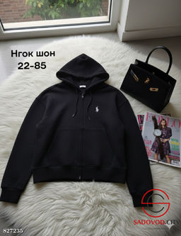 Толстовка женская с капюшоном