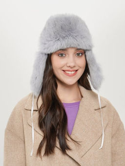 3440260 ALPINA ЖЕНСКИЙ ГОЛОВНОЙ УБОР ИЗ ТЕКСТИЛЯ С ОТДЕЛКОЙ МЕХОМ КРОЛИКА - Acasta фото 6