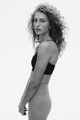 Sujetador de deporte en DryMove Light Support - H&m фото 3