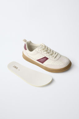 LEATHER BAREFOOT SNEAKERS - Zara фото 13