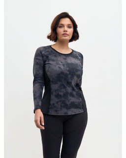 Рашгард спортивный Fit Army Onyx серый