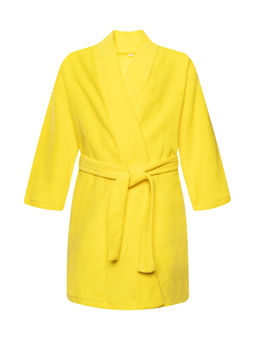 Халат детский желтый