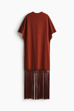 Vestido con flecos
