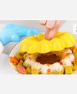 Формы для риса и др гарниров, набор Заяц+Дельфин+Подсолнух. 9046188 - Yiwu youda import & export co фото 4