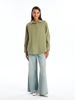 Oversize Poplin Kad?n G?mlek