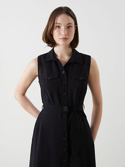 Beli Ku?akl? Kad?n G?mlek Elbise