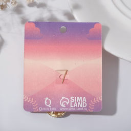 Брошь «Скрипка с бабочкой», синяя, зелёный в золоте