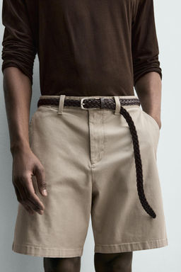 BERMUDA CHINO REGULAR FIT / Beige - Zara фото 5