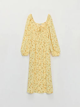 Платье миди с цветочным принтом / Zarina  фото 9