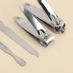 Набор маникюрный NICE DAY, 6 предметов, в футляре, цвет розовый - Queen fair фото 6